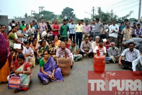 LPG crisis hits common mass of Tripura: above one month backlog, confirms official of Food Department 